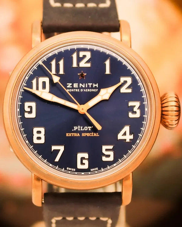 2020 Zenith Pilot Type 20 Extra Special 40MM Blue Dial Leather