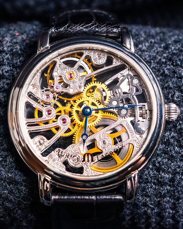 Maurice Lacroix Masterpiece Squelette 43MM Skeleton Dial Leather