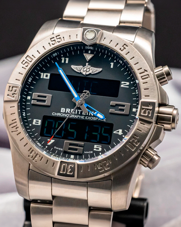 2018 Breitling Exospace B55 Connected 46MM Quartz Grey Dial
