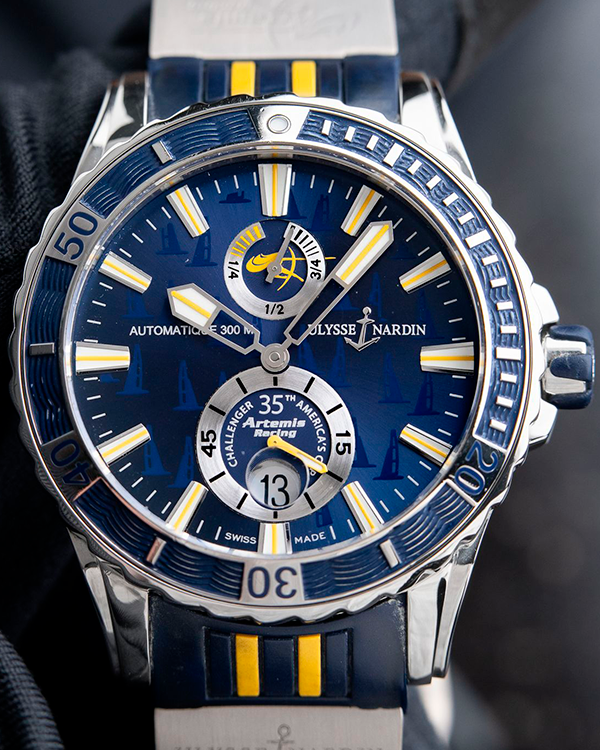 2016 Ulysse Nardin Diver Chronometer Artemis Racing L.E. 44mm Blue