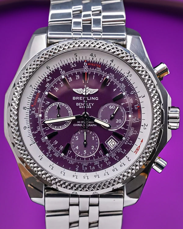Breitling Bentley Motors Chronograph Special Edition 49MM Purple