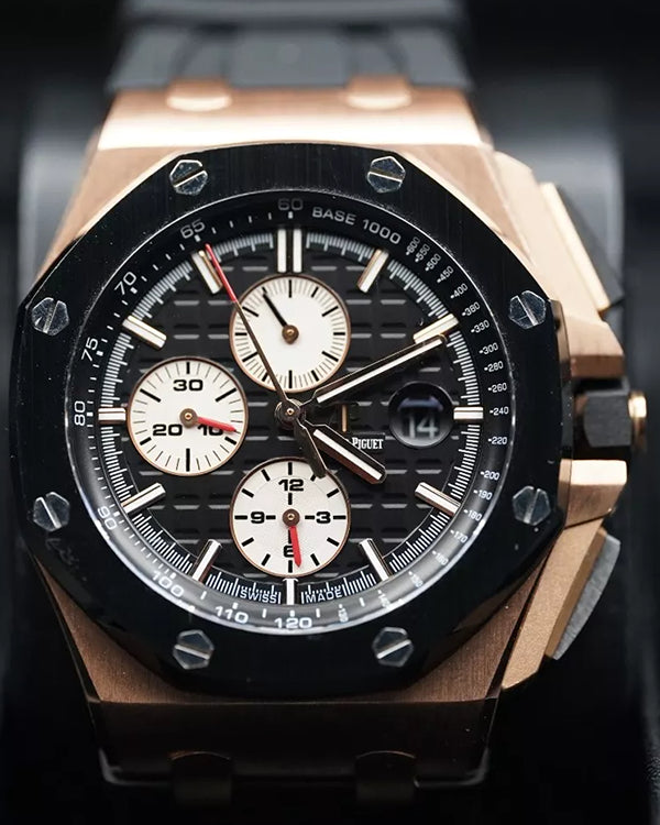 2016 Audemars Piguet Royal Oak Offshore Chronograph 44MM Black Dial Ru ...