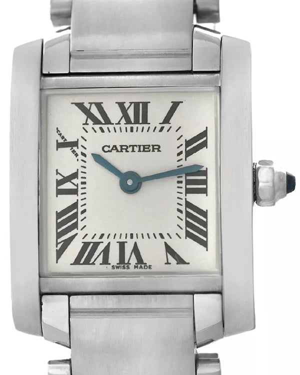 Cartier Tank 25.5mm Quartz Blue Dial main image 0
