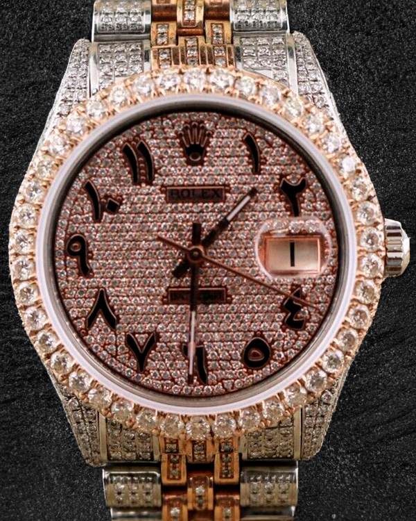 rolex 1603 two tone