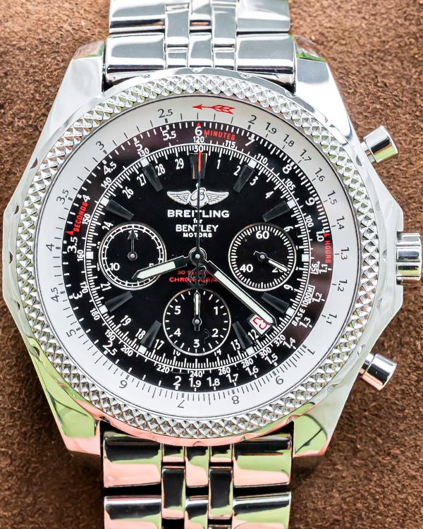 Bracelet Acier Breitling Pour Bentley - Largeur 21 Mm - Neuf De Stock - Compatible Montres Breitling