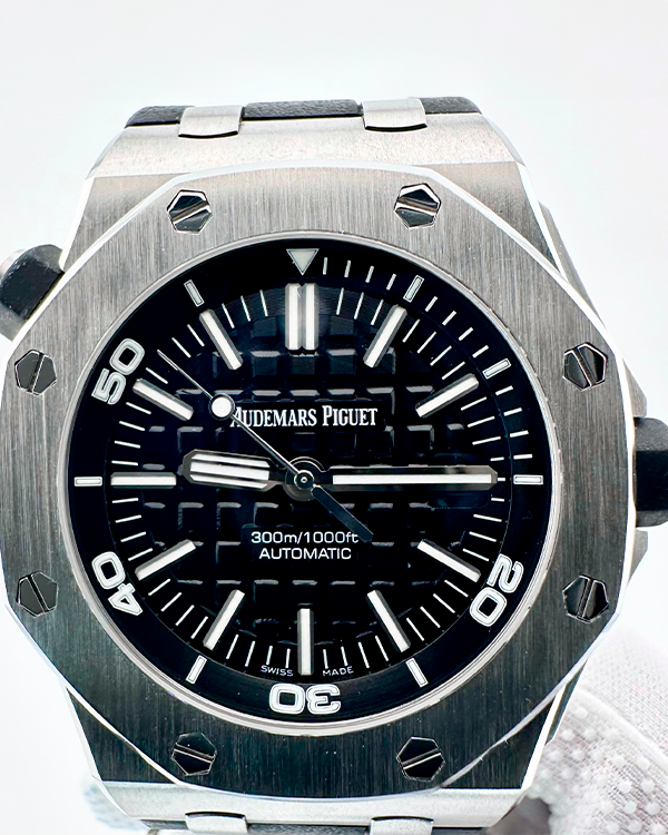 2014 Audemars Piguet Royal Oak Offshore Diver 42MM Black Dial Rubber S ...
