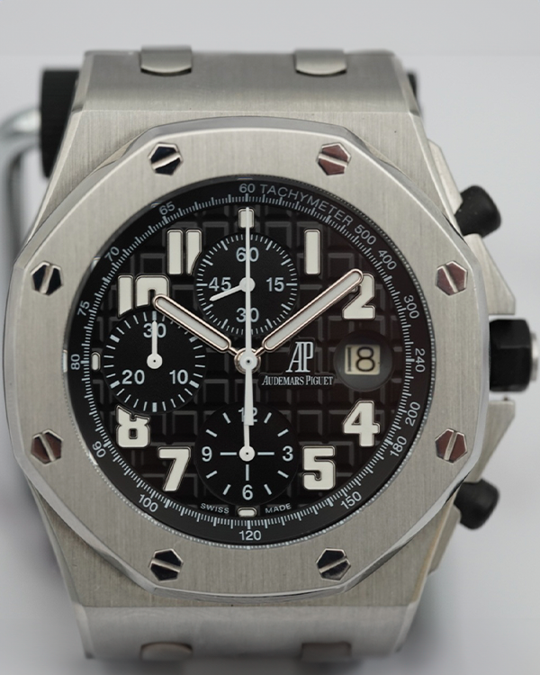 2012 Audemars Piguet Royal Oak Offshore Chronograph 42MM Black Dial St ...