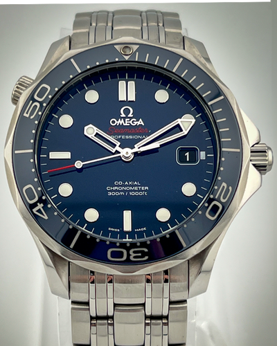 Omega Seamaster Diver 300M 41MM Blue Dial Steel Bracelet (212.30.41.20.03.001)