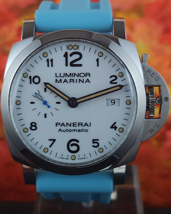 2018 Panerai Luminor Marina 1950 3 Days 44MM White Dial Rubber