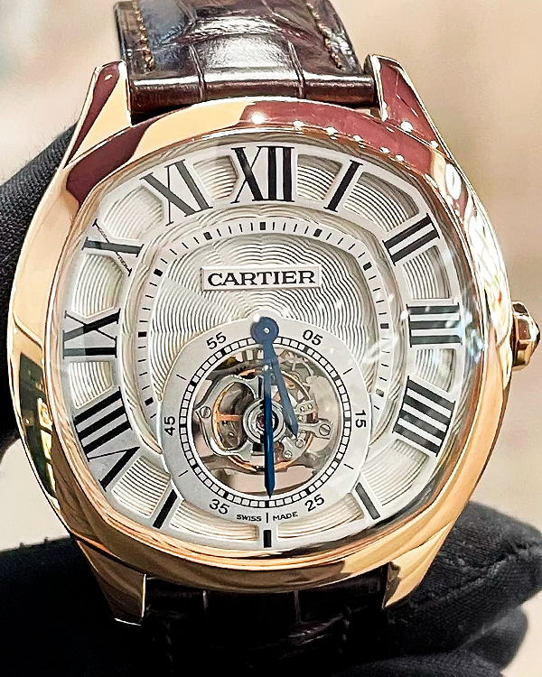 2019 Cartier Drive de Cartier Flying Tourbillon 40MM Silver Dial