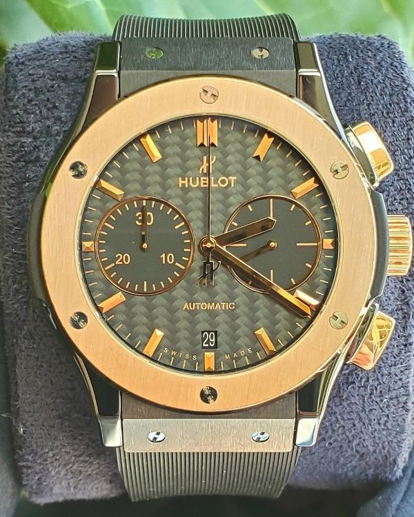 Hublot Classic Fusion Chronograph Ceramic King Gold Automatic