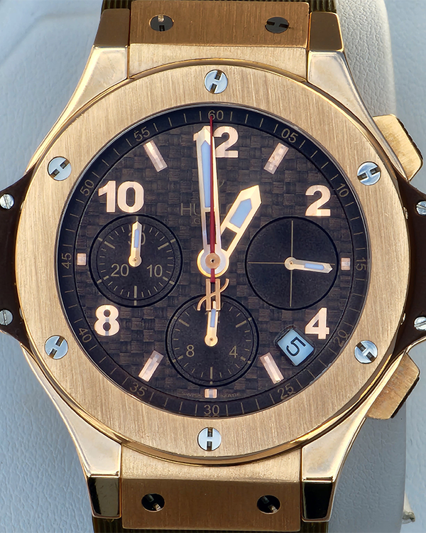 Hublot Big Bang Capuccino18k Rose Gold Brown Dial 41mm Watch  301.PC.1007.RX.114 - Jewels in Time