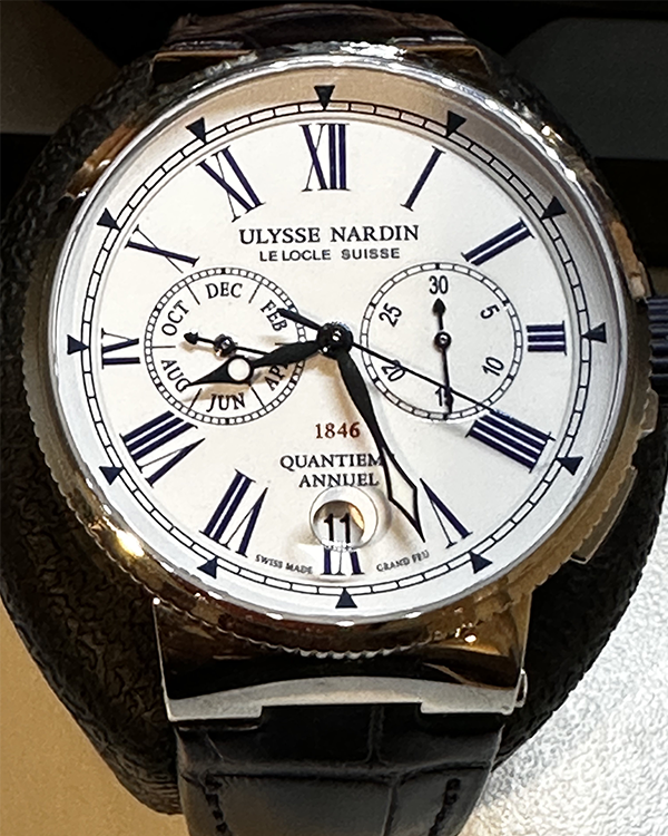 Ulysse Nardin Marine Chronograph 1533 150 E0 Grailzee