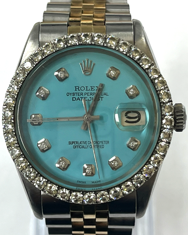 rolex 1603 two tone
