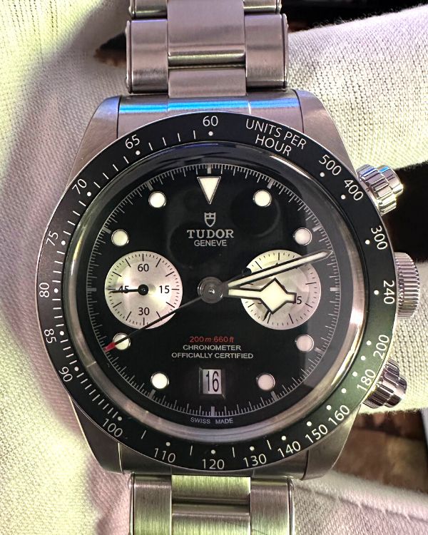 2021 Tudor Black Bay Chronograph Black Dial (M79360N-0001) – Grailzee