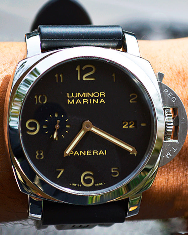 2013 Panerai Luminor Marina 1950 3 Days Automatic Black Dial