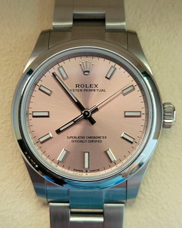 2023 Rolex Oyster Perpetual 31 Oystersteel Pink Dial (277200)