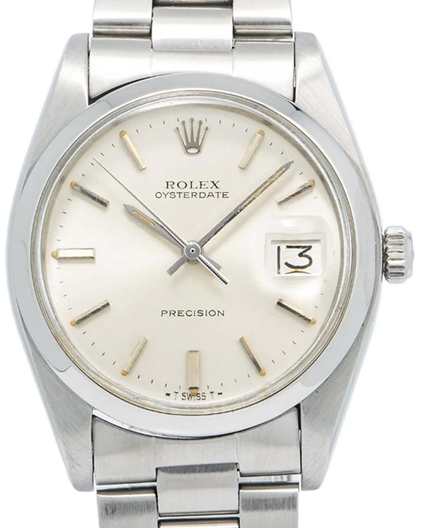 Rolex Oyster Precision 34MM Silver Dial Oyster Bracelet (6694)