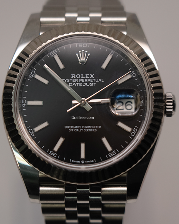 2020 Rolex Datejust 41MM Black Dial Jubilee Bracelet (126334)