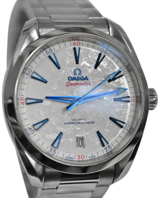 Omega Seamaster Aqua Terra Beijing 2022 41MM White Dial Steel Bracelet (522.10.41.21.04.001)