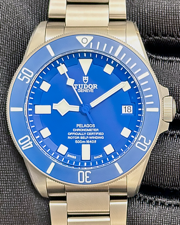 2024 Tudor Pelagos 42MM Blue Dial Titanium Bracelet (25600TB)