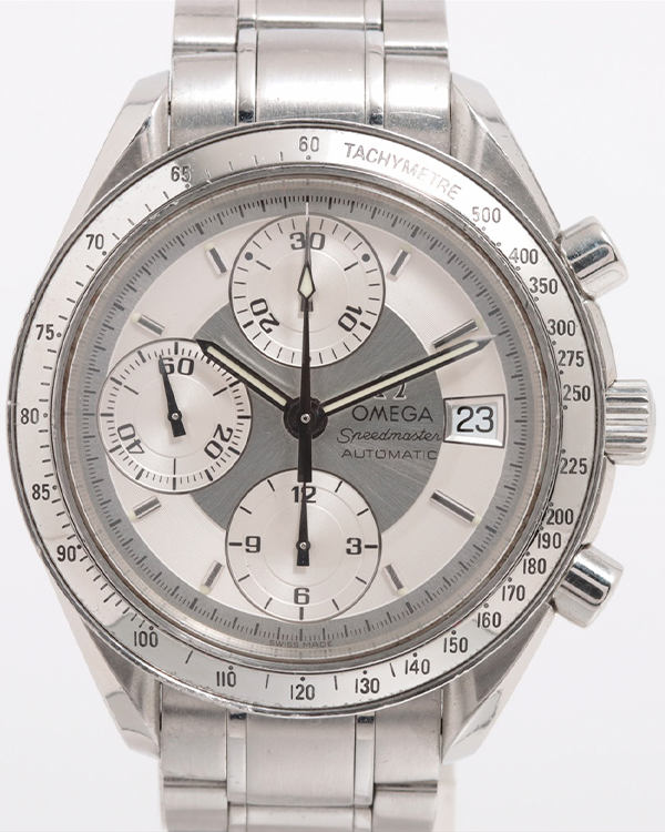 Omega Speedmaster Date 39MM Silver Dial Steel Bracelet (3513.30.00)