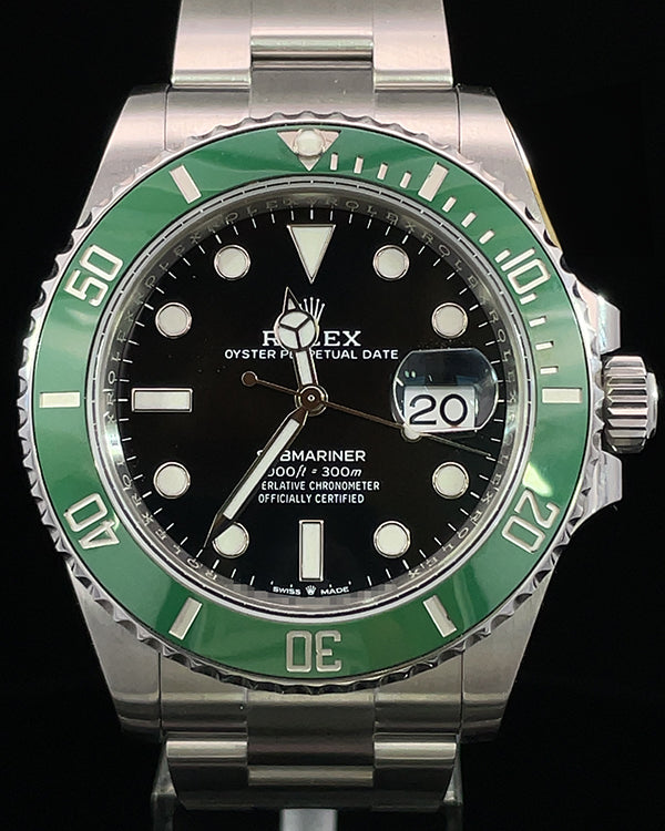 Rolex Submariner Date "Starbucks" 41MM Black Dial Oyster Bracelet (126610LV)