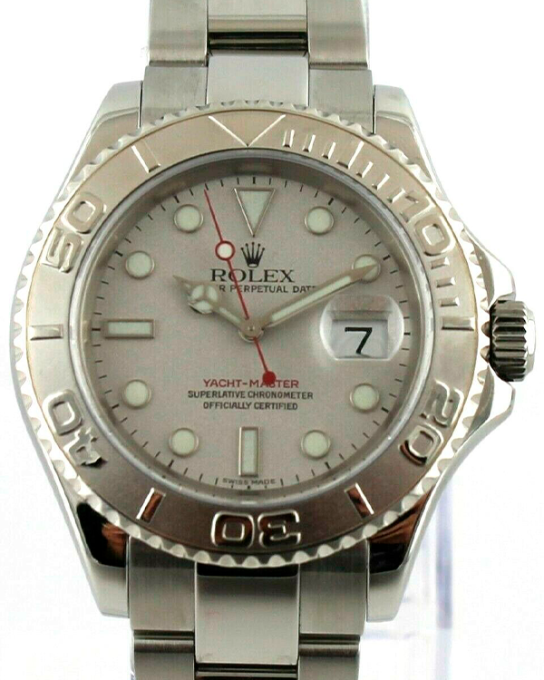 Rolex Yacht-Master 40MM Silver Dial Steel Bracelet (16622)