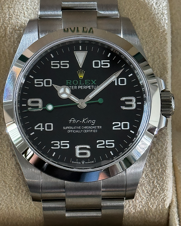 2024 Rolex Air-King 40MM Black Dial Oyster Bracelet (126900)