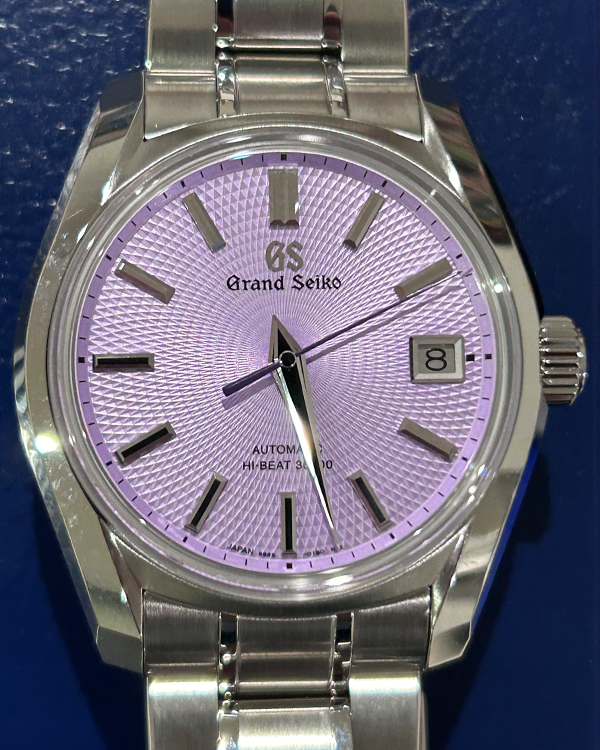 2024 Grand Seiko Heritage Collection Limited Edition 40MM Purple Dial Steel Bracelet (SBGH337G)