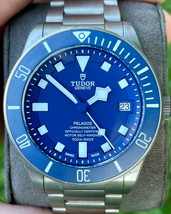 2016 Tudor Pelagos 42MM Titanium And Steel Blue Dial (25600TB)