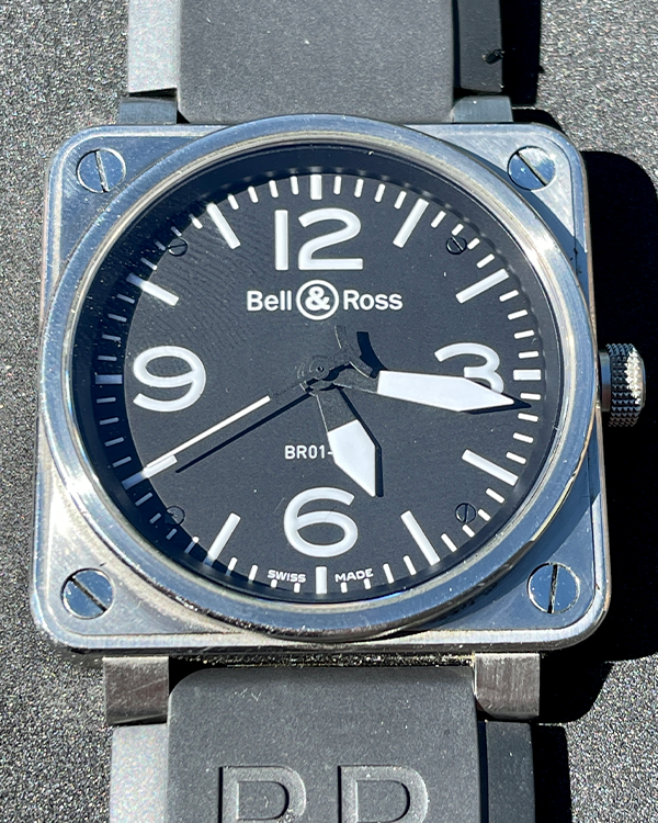 2008 Bell & Ross BR 01-92 Steel Black Dial (BR01-92-S)