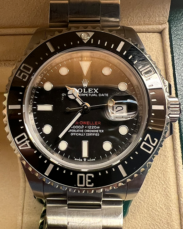 2019 Rolex Sea-Dweller Deepsea 43MM Black Dial Oyster Bracelet (126600)