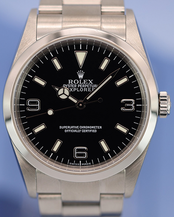 2003 (Y-Serial) Rolex Explorer 36MM Black Dial Oyster Bracelet (114270)