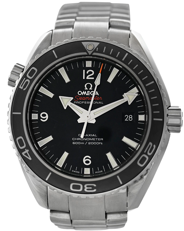 Omega Seamaster Planet Ocean 45.5MM Black Dial Steel Bracelet (232.30.46.21.01.001)