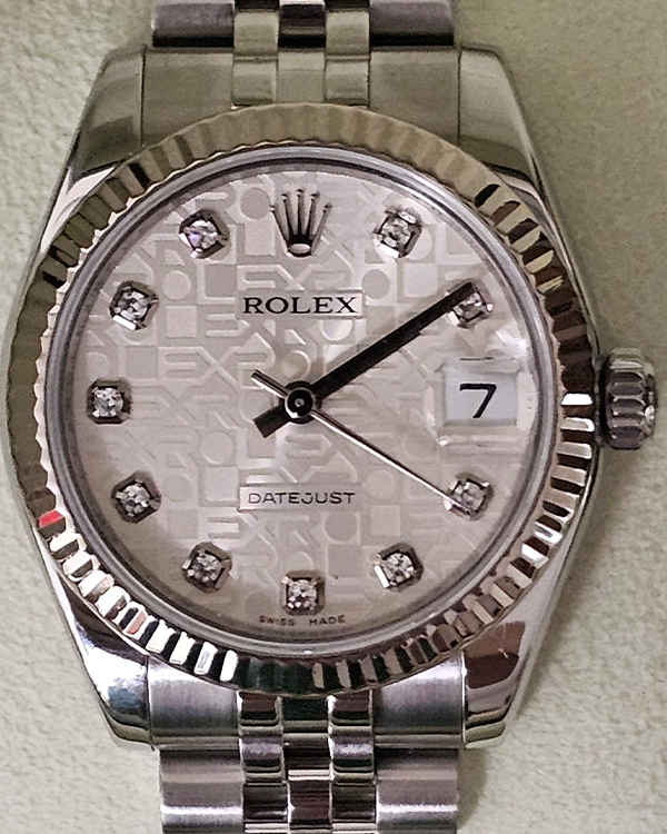 Rolex Datejust (V Serial) 31MM Silver Dial Jubilee Bracelet (178274)