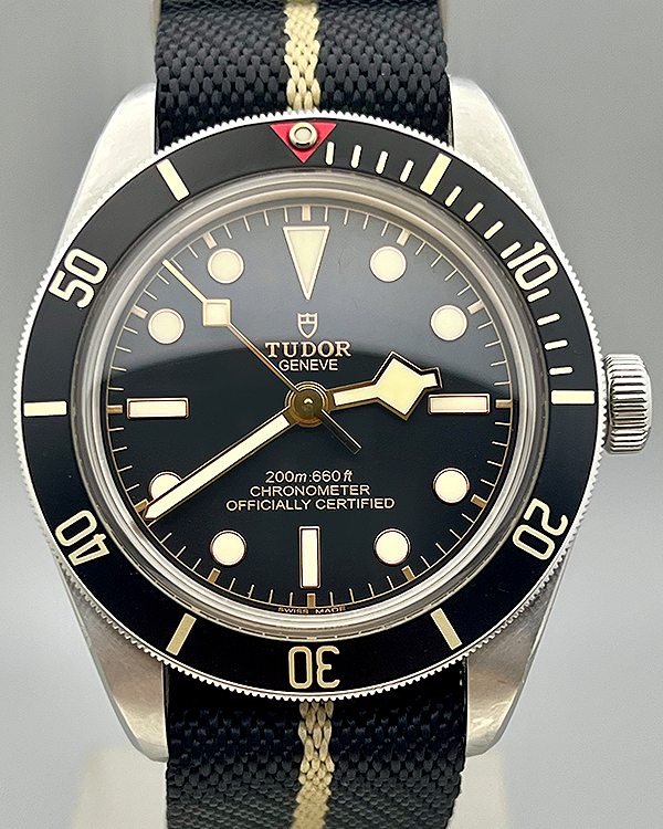 No Reserve - 2019 Tudor Black Bay Fifty-Eight 39MM Black Dial Textile Strap (79030N)