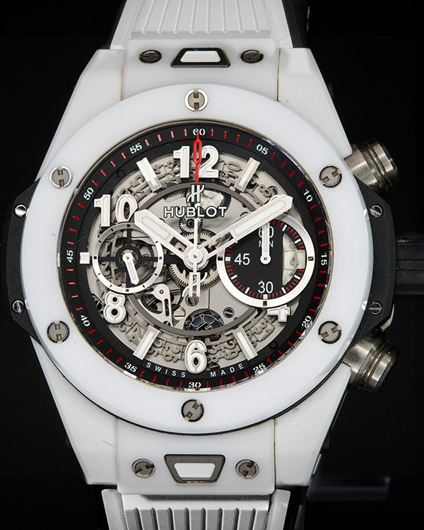 Hublot Big Bang Unico 45MM Skeleton Dial Rubber Strap (411.HX.1170.RX)