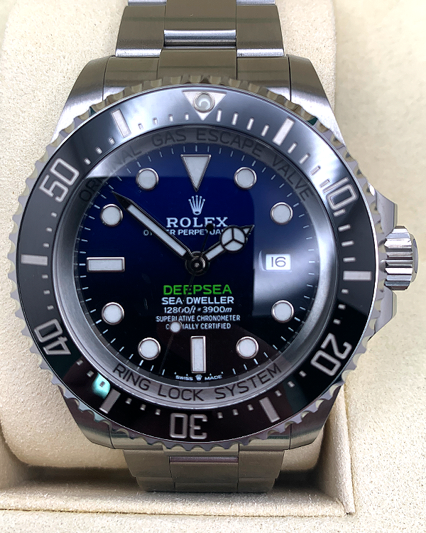 2023 Rolex Sea-Dweller Deepsea "James Cameron" 44MM D-Blue Dial Oyster Bracelet (126660)