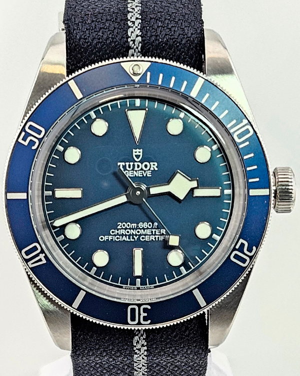 2023 Tudor Black Bay 39MM Blue Dial Textile Strap (79030B)