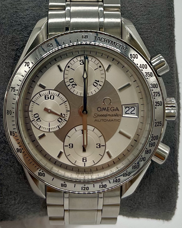 Omega Speedmaster Date 39MM Steel Silver Dial (3513.30.00)