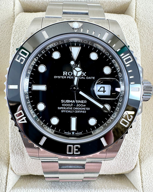 2020 Rolex Submariner Date 41MM Oystersteel Black Dial (126610LN)