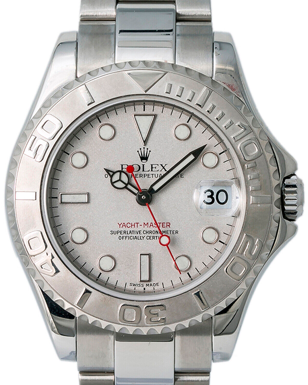 Rolex Yacht-Master 35MM Silver Dial Steel Bracelet (168622)