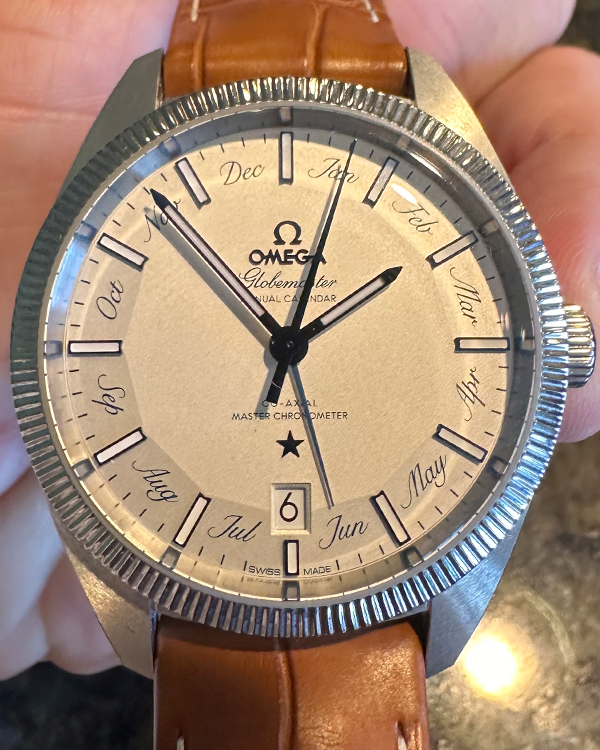 2023 Omega Constellation Globemaster 41MM Silver Dial Leather Strap (130.33.41.22.02.001)