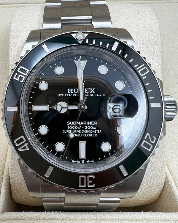 2024 Rolex Submariner 41MM Black Dial Oyster Bracelet (126610LN)