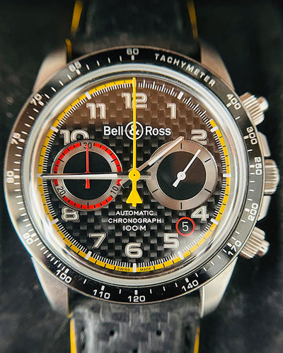 Bell and Ross Vintage BR V2-94 Limited Edition Carbon Fibre Black Dial (BRV294-RS18/SCA)