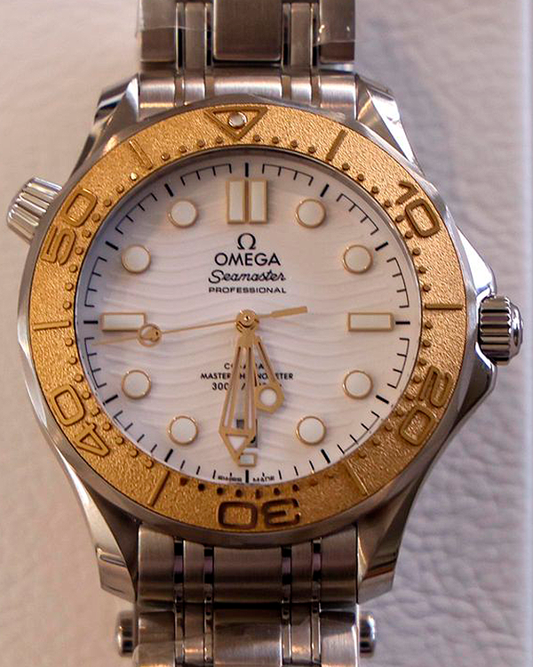 2023 Omega Seamaster Diver 300M "Paris 2024" S.E. 42MM White Dial Steel Bracelet (522.21.42.20.04.001)