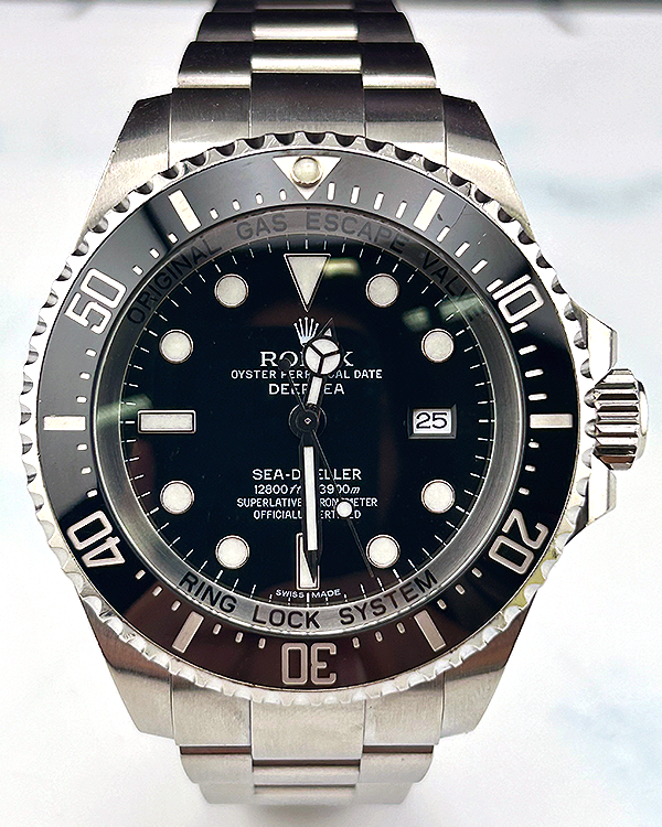 2012 Rolex Sea-Dweller Deepsea 44MM Black Dial Oyster Bracelet (116660)