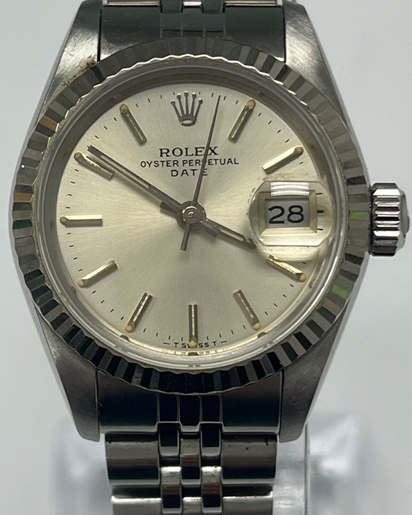 Rolex Lady-Datejust 26MM Silver Dial Steel Jubilee Bracelet (69174)