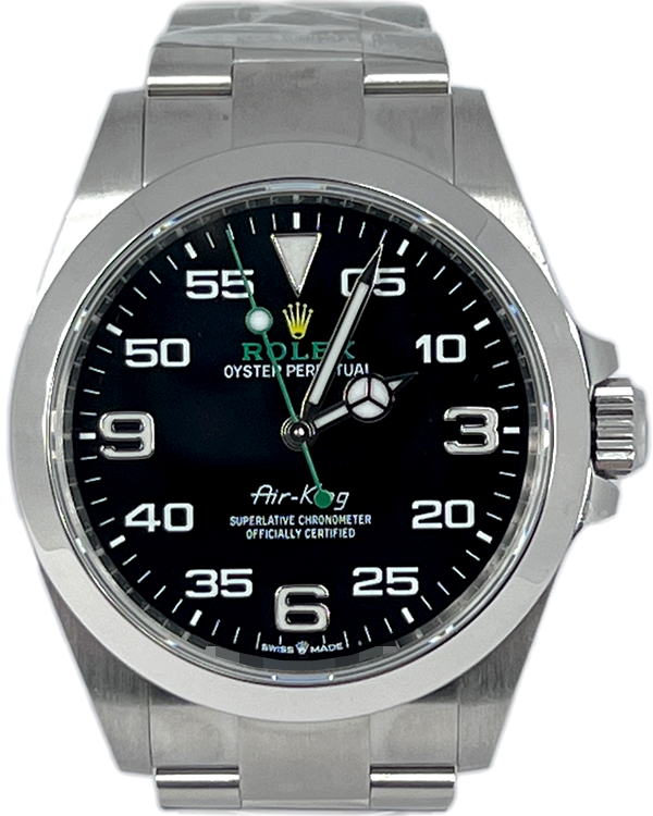 2023 Rolex Air-King 40MM Black Dial Oyster Bracelet (126900)